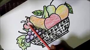 Menggambar satu keranjang berisi buah! Cara Mudah Menggambar Buah Buahan Dalam Keranjang Video Dailymotion
