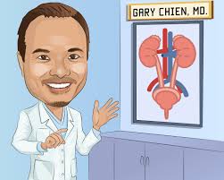 Custom Urologist Caricature Portrait, Unique Nephrologist Gift