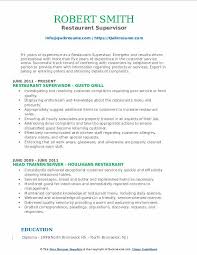 A curriculum vitae (cv) is very similar to a resume and submitted alongside applications for job or educational opportunities, among other things. Restaurant Supervisor Resume Samples Qwikresume