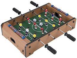 Eastpoint sports majik 54 in 4 in 1 multi game combination table set w/ billiards, hockey, table tennis, & foosball gaming system for indoor game play eastpoint 1 out of 5 stars with 1 ratings Foosball Table For Kids By Hey Play 20 Inches Amazon Com Au Toys Games