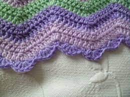 The 8th Gem Crochet Baby Ripple Blanket Edging Crochet Edging Patterns Crochet Blanket Edging Crochet