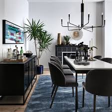 Starburst Brass Bowl Reviews Crate And Barrel In 2020 Black Dining Room Modern Dining Room Dining Room Design
