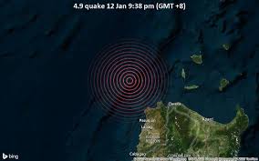 Epicenter at 8.642, 123.251 12.2 km from dipolog (7.2 miles) mindanao, philippines Quake Info Moderate Mag 4 9 Earthquake South China Sea 63 Km Northwest Of Davila Philippines On Tuesday 12 Jan 2021 9 38 Pm Gmt 8 1 User Experience Report Volcanodiscovery
