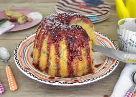 Edamame Steamed Pudding La Maison Du Monde Steamed Pudding Recipe Favorite Recipes Pudding Recipes
