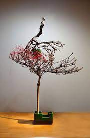 草月 春のいけばな 2013年2月 生け花 生け花のアレンジ フラワーアレンジメント