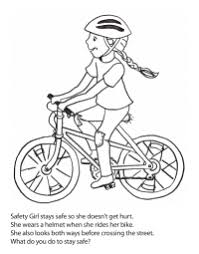 Bicycle coloring pages coloring pages for kids coloring pages. Health And Fitness Coloring Pages Schoolfamily