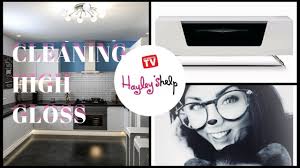 Cleaning High Gloss Kitchen Cabinets Furniture Surfaces Clean With Me Youtube High Gloss Kitchen High Gloss Kitchen Cabinets Gloss Kitchen Cabinets