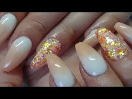 Ombré pink nails are the modern way to wear a french manicure. Neon Peach Pink Ombre Nail Art Nails Itzel Journal