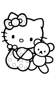 Hello kitty is a staple of the kawaii segment of japanese pop culture. Pin On 100 Hello Kitty Coloring Pages For Kids