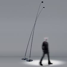 Black metal and white glass tulip 4 light floor lamp. Product Sub Category Index Darklight Design Lighting Design Supply