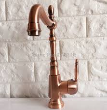 Get it as soon as fri, jun 11. Antique Red Copper Single Handle Bathroom Faucet Kitchen Sink Mixer Washbasin Tap Cold And Hot Water Faucets Wnf417 Mixer Taps Kitchen Faucet Sink Mixer Taps