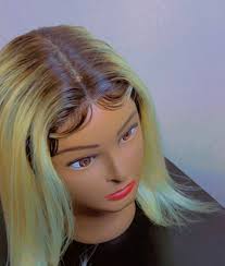 human hair lace front wig