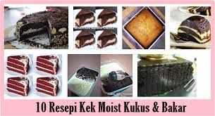 Nak buat kek cokelat yang cepat , tak perlu bakar dalam oven atau bekas kek? 10 Resepi Kek Moist Kukus Dan Bakar Yang Menyelerakan