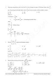 20201222 soal uts matematika kelas 1 sd semester 1 ganjil dan kunci jawaban 24 september 2017 admin bimbel brilian 1 komentar a. Pembahasan Soal Uas Bersama Mtk Teknik Kelas Xii Des 14 By Pak Sukani