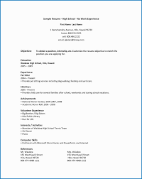 If you're a teen looking for your first job, you may need to create a professional resume. High School Student Resume Template No Experience Templateral