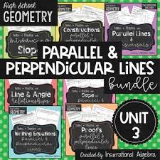 Now whenever you have a transversal crossing parallel lines, you have an interesting relationship between the angles form. Unit 3 Parallel Lines And Transversals Worksheets Teaching Resources Tpt