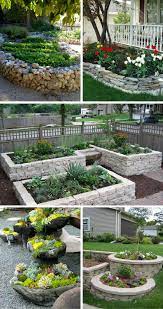 Maybe you would like to learn more about one of these? Stunning Stone Flower Beds You Can Easily Make Click Through For More Ideas Easy Backyard Landscaping Diy Backyard Landscaping Stone Flower Beds