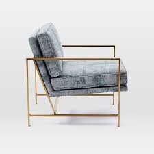 Metal Frame Upholstered Chair Metal Frame Upholstered Chair Upholstered Chairs Chair Design Modern