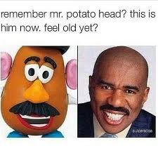 Steve Harvey And Mr Potatoe Head Funny Picture Quotes Relatable Meme Funniest Pictures Ever
