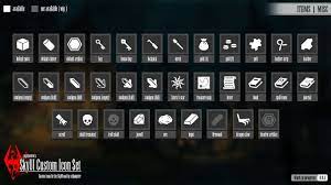 Psychosteves Skyui Icon Set Game Icon Skyrim Nexus Mods Custom Icons