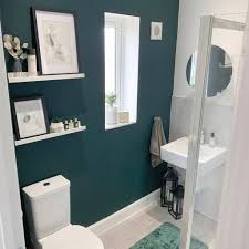 A little color on the ceiling. The Top 88 Small Bathroom Paint Ideas Bathroom Design