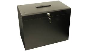 But did you check ebay? Buy Cathedral A4 Metal Box File Black Filing Cabinets And Office Storage Argos