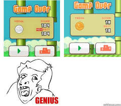 Flappy Bird Logic Quickmeme