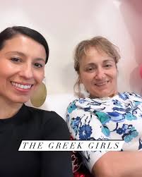 Behind this Greek girl is a Greek mama, the true force behind this small  business. If you've ever been to one of my shows, you've seen her there  right by my side.
