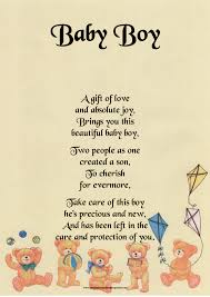Children who have the opportunity to enjoy humorous poetry are more likely to be receptive to other pieces of poetry. New Baby Boy Poems And Quotes Quotesgram