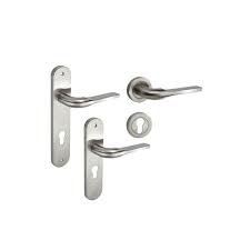 These childproof locks are attached with 3m adhesive to each door of your cabinet (or the bowl and lid of your toilet) and have a strong strap that holds the cabinets shut. Godrej Baby Latch With Handle Set 6234