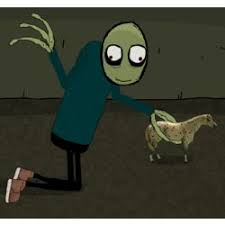 * this is hubert cumberdale, margery stewart baxter, and this is jeremy fisher. Salad Fingers Quizzes
