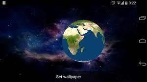 Usain bolt's record breaking 150 metres run was recorded in 3d by sky, as the company continues to push ahead with its plans for bringing an extra dimension to our viewing. Rotating Earth 3d Wallpaper For Android Apk Download