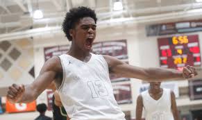 Josh christopher(in white) hoops it up at the slam summer classic at dyckman park in new york city in 2018. Josh Christopher Looking To Make Some Noise With Asu Basketball