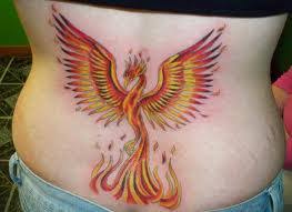 After hearing the sun, the phoenix was overjoyed. Pheonix Tattoo Elegant Arts Tattoo