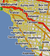 Melbourne & Suburbs Map - Travel Victoria: Accommodation & Visitor Guide