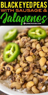Black Eyed Peas With Sausage And Jalapenos The Best Black Eyed Peas Ever I Could Make A Meal Out Of These Yummy Peas Recipes Pea Recipes Cooking Recipes