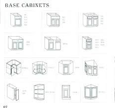 kitchen cabinet sizes sink base width specs upper corner