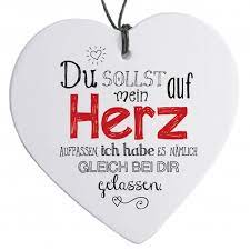 Sanfte ruhe und zugleich eine lebendige frische strahlen die zarten farben aus. Herz Mit Spruch Du Sollst Auf Mein Gunstig Online Kaufen