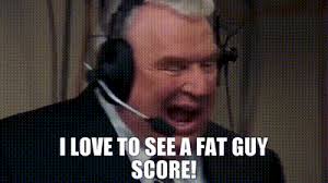 YARN | I love to see a fat guy score! | The Replacements (2000) | Video gifs  by quotes | c0c209c6 | 紗