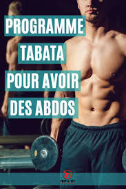 Programme Tabata Abdos Avoir Un Six Pack Rapidement Trip N Fit Programme Tabata Abdos Exercice Pour Maigrir