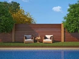 Sichtschutz Pool Landschaftsgestaltung Mit Mehr Privatsphare Pool Zaun Hinterhof Designs Hintergarten