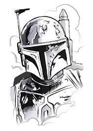 Boba Fett Drawing That I Madehttps I Redd It Af1jrp4bu3k21 Jpg Star Wars Drawings Star Wars Art Star Art