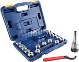 Amazon.co.jp: Accusize Industrial Tools MT3-OZ25 コレットセット 15 ...