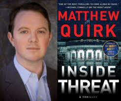 Inside Threat: a Book to Film FREE Carlsbad Library Adventure featuring New  York Times bestselling author Matthew Quirk