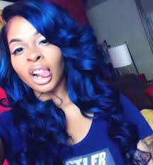 Your new weave hairstyle shouldn't hurt, be too tight or make your head feel like it's on fire. Go Follow Blackgirlsvault For More Celebration Of Black Beauty Excellence And Culture Peruvian Hair Hair Styles Hair Color Blue