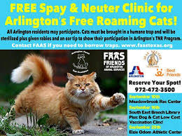 Has funds available, they offer vouchers for local pets to. Faas Friends Of Arlington Animal Services Free Cats Feral Cats Neuter