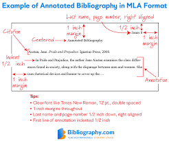 Choose a legible font such as arial, lucida, or in the mla format, a parenthetical citation is used when the writer references someone else's work either through paraphrasing or quoting them directly. Mla Annotated Bibliography Examples And Writing Guide Bibliography Com