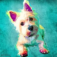 Pet Portrait Custom Dog Pop Art Custom Pet Portrait From Etsy Dog Pop Art Pop Art Animals Dog Pop