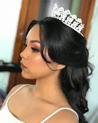 Your quinceanera hair & makeup should be considered as. 78 Half Up Half Down Quinceanera Hairstyles Hairstyle Half Up Half Down In 2021 Quince Hairstyles Quinceanera Hairstyles Quince Hairstyles With Crown