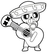 His super can heal both poco himself and his teammates! Brawl Stars Coloring Pages Boss Coloring And Drawing